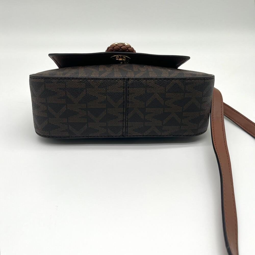 MICHAEL KORS Signature Lea Flap Crossbody with Rope Detail - Picture 8 of 10